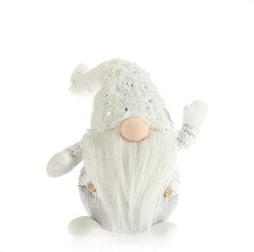 com-four® Premium Weihnachts-Wichtel Größe L - Weihnachtsdekoration - winterliche Figur als Dekoaufsteller - niedlicher Kobold als Raumschmuck - Zwerg mit Zipfelmütze