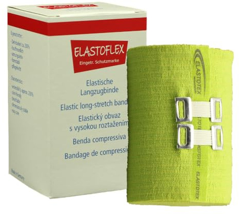 ELASTOFLEX Langzugbinde 10 cm x 7 m Applegreen (gedehnt 200%) - 1 Stück