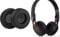 Black Leather Replacement Ear Pads Compatible with Beats Mixr On-Ear Headphones (Black)