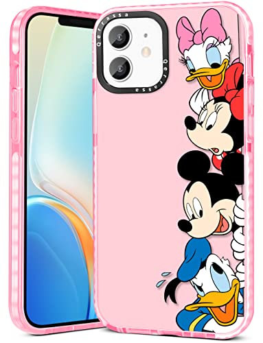 Qerrassa Disini Family Case for iPhone 11 Cute Cartoon Character Kawaii Soft TPU Cover for Girly Girls Kids Boys Phone Cases Funny Pattern Fashion Protective Case for iPhone 11