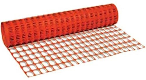 RETE DI DELIMITAZIONE CANTIERE PESANTE mt 1,5x50 (Confezione da 75 MQ)