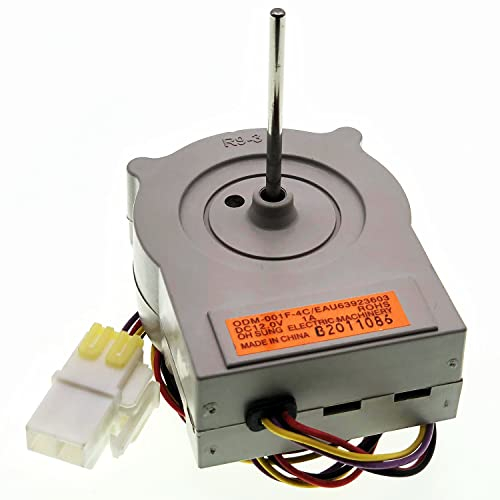 für EAU63923603 Kühlschrank Verdampfer Lüfter Motor Montage DC-Motor kompatibel mit LG Kühlschrank DC 12.0V Strom 1.0A