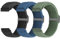 20mm Geflochtenes Nylon Sport Armband Kompatibel mit Samsung Galaxy Watch 7 6 5 4 FE 40mm 44mm 45mm/Watch 6 4 Classic 43mm 47mm 42mm 46mm/Garmin Vívoactive 6/5/3/3 Music/Amazift Active 2/Active