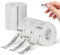 NIIMBOT Etiketten Selbstklebende Rolle für D110 / D11 / D101, 14 x 30mm/2 Rollen, 14 x 40mm/2 Rollen, 14 x 50mm/2 Rollen, 6-Rollen Thermo-Etikettenband für Home-Office-Etikettenbänder, Klar