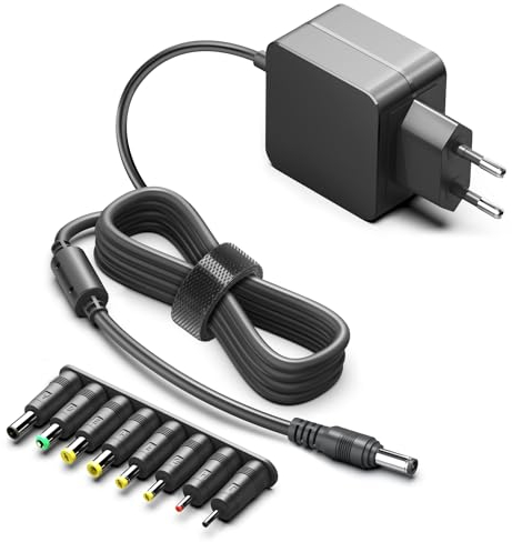 KFD Netzteil 6V 2A Ladegerät Ladekabel für Christopeit Ersatzteile Ergometer ET6 9107 / EM 3 ET6 9108 36-9107-22-BT AX6 36-1123-05-BT EL5 36-9825345-BT Crane Sport Cross 7 JAD-0600500E Grundig GKR1030