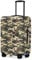 Adorila Reisegepäck-Abdeckung, waschbar, elastisch, Kofferabdeckung, Gepäckschutzhülle für 55,9 - 63,5 cm (Wald Camouflage, M), Braunes Wald-Tarnmuster, M