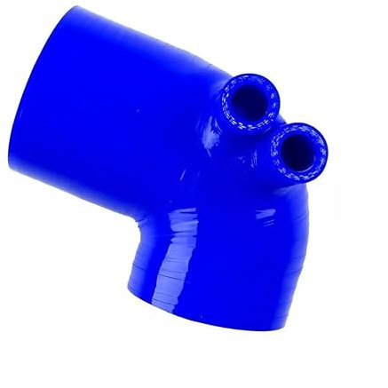 ASYXPCRH Autoparts - Kit de manguera de entrada de aire de silicona compatible con BMW E36 (325/328/M3) 1992-1999 (azul)