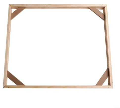 Emiif Kit di cornici in legno fai da te per foto su tela, quadri, poster, stampe, decorazione da parete per la casa (40 x 50 cm)