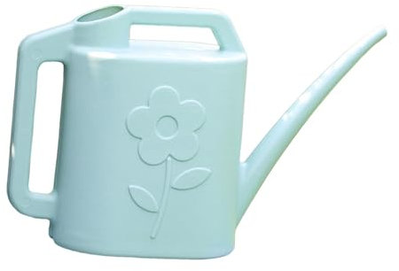 Folpus Langes Mundwasser, große Kapazität, Haushalt, Moderne, 4L -Gartengärten -Topf für Hausblume im Freien im Freien, im Außenpflanzenpflanze, Hellgrün