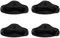 NYSUZHOUJI Aufblasbarer Bootsgrabungsgriff PVC Ergonomisch robuster dreieckiger Griff für Gummiboote Kajaks aufblasbarer Set von 4
