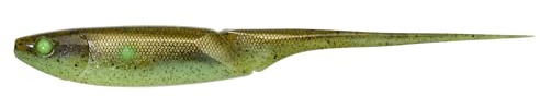 Illex Magic Swing Tail Gummifisch - Flex Softbait mit Swing Tail & Nitro Booster Lockstoff, Shad für Barsch, Zander & Hecht, Pelagisch, Vertikalangeln, Sandaal-Imitation für Süß- & Salzwasser