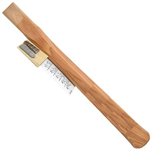 VAUGHAN Adze Eye Hammer Replacement Handle, Hickory Wood Handle