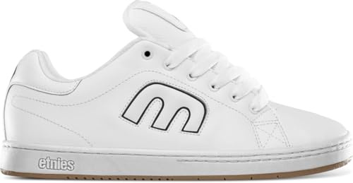 Etnies Chaussures de Skate Callicut pour Homme, Blanc/Noir, 41.5 EU