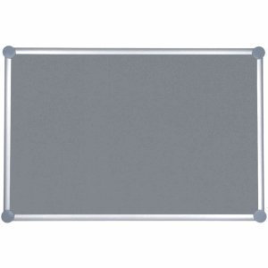 Maul Pinnboard 2000 Textil 60x90cm grau