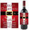 Personalised Wine/Champagne Bottle Label ~ Happy Merry Christmas Xmas Stocking Filler Gift Idea for him her N40