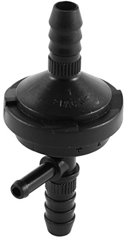 sourcing map Schwarz Kunststoff Vakuum Air Pumpe Rückschlagventil de