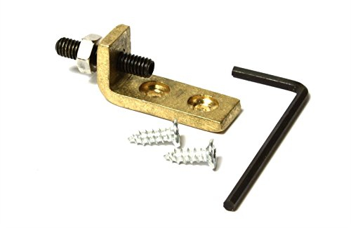 bangdan Tremolo Stopper Stabilisator für Floyd Rose und andere Floating Gitarre Brücken, Messing (Schiff) aus USA
