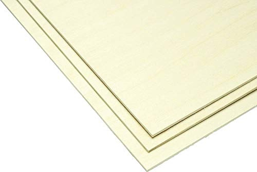 Pichler C8618 Birken-Sperrholz, 600 x 300 x 2,0 mm, 2 Stück
