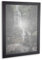 Orion Deluxe Bilderrahmen Posterrahmen 60x90 cm Farbe und Verglasung wählbar Grau schlicht 90x60 cm mit weisser Rückwand und spiegelfreiem Antireflex Kunstglas 1 mm