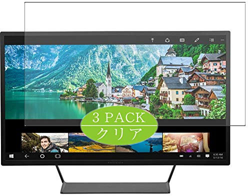 VacFun 3 Piezas HD Claro Protector de Pantalla para HP Pavilion 32 V1M69AA#ABA 32 Display Monitor, Screen Protector Sin Burbujas Película Protectora (Not Cristal Templado)