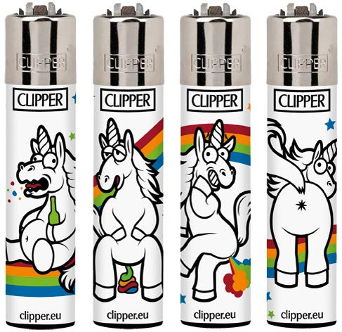 Clipper Fzg. EINHÖRNER im 4er Pack