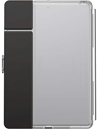 Speck Schutzhülle/-Cover 'Balance Folio' mit Standfunktion für Apple iPad (2019), Schwarz/Klar