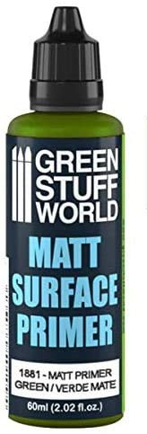 Green Stuff World Matt Surface Primer 60 ml - Grün