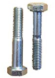 20 Stück SKT-Schraube 8 x 45mm DIN 931 Festigkeit 10.9 galv. verzinkt