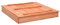 vidaXL Tannenholz Sandkasten mit Deckel Sitzbänken Bänken Nylonfolie Sandbox Sandkiste Holzsandkasten Kinder Spielzeug 95x90x15cm 50kg