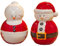 Juego de sal y pimienta de Navidad - Santa y Mrs Claus, Decoración Navideña