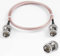 Vecys BNC Männlicher auf BNC Männlicher Kabel 75 Ohm BNC-Männlicher auf Männlicher HD-SDI RG179 HF-Koaxial-Pigtail-Jumper Kabel 23.6/ 60cm für VCR-Kamera Marine CB-Radio CCTV-Monitor