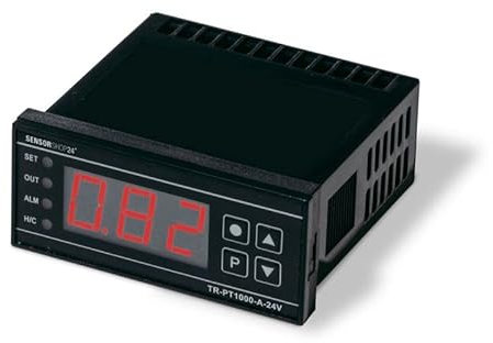 Digitaler On/Off Temperaturregler für PT100 Temperaturfühler, 230V