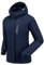 Ambayz Damen wasserdichte Wanderjacke Regenjacken Outdoor Funktionsjacke Full Zip mit Fleece-Futter, Winddichte Warmer Mantel Jacke mit Kapuze für Winterwandern Ski Sports Freizeitjacke