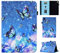 Vaitasy Funda para Samsung Galaxy Tab A8 10.5 (SM-X207/ SM-X205/ SM-X200), Múltiples Ángulos de Visión con Auto-Reposo/Activación Carcasa para Galaxy Tab A8 2022/2021 - Mariposa