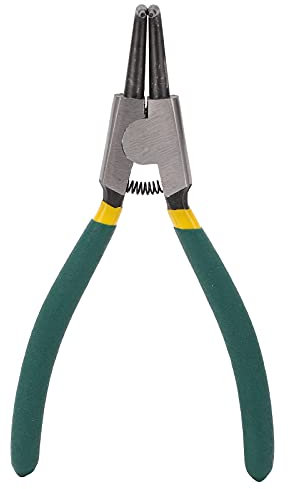 Federspanner-Set Mit Gebogener Backe, Robuste, Federbelastete Zange, Geeignet Zum Festhalten von Abziehern Und Zum Entfernen von Schlauchdichtungen