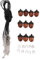 HERCHR Eichel-Anhänger, 10 Stück, Eichel-Box, Holz-Eichel-Charms, Nuss-Eichel-Anhänger, Abnehmbarer Eichel-Box-Anhänger Mit Schraubverschluss Für DIY-Halskette, Auto-Anhänger