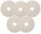 Floor Cleaning Pads Dics - 16 White - Pack of 5 - Scrubbing Buffing Polishing Maintenance Pads Perfect for Scrubber Dryer & Polishing Machines