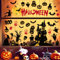 Decalmile Halloween Fensteraufkleber - Fledermaus, Hexe, Spukhaus, Geister, Kürbis - Wiederverwendbare Fenstersticker für Glas - Halloween Fensterdeko