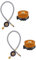 BESPORTBLE 2 Sets Flache Gas Tank Inflation Ventil Camping Herd Konvertieren Adapter Düse Flasche Auto-für Outdoor