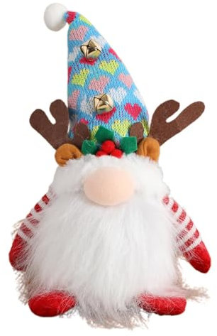 Zwerge Plüsch, Weihnachtswichtel Dekorationen, Niedliche Plüsch Zwerge, Handgemachte Weihnachtswichtel, Gesichts Puppe Dekorationen Schwedische Stoffpuppe, Glühende Handgemachte Gnom Faceless