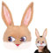 PILUZEAT Ostern Hasen Maske für Erwachsene Damen Herren,Kaninchen Maske,Ostern deko Maske,Ostern kostüm Maske für Erwachsene Halloween Karneval Maskerade Cosplay Geschenk