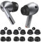 Delidigi 6 para Almohadillas Samsung Galaxy Buds3 Pro (2024), S/M/L 3 Tamaños de Doble Pestaña de Silicona Compatible con Samsung Galaxy Buds3 Pro (3 Paar Espuma+3 Paar Silikon Eartips)