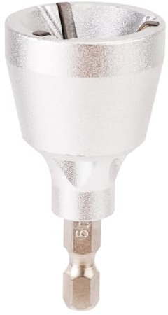 Gosknor Strumento Sbavatura Esterna, Rimozione Rapida di Sbavature Esterne in Acciaio Strumento Sbavatura con Gambo Esagonale per Punte da Trapano Viti Barre Filettate per 1/8-3/4 (3 mm-20 mm)