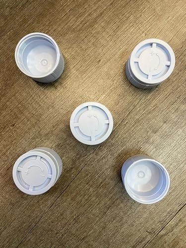 TC Thermostatic Radiator Valve TRV Plastic Decorators Screw Cap for Radiator Valve White x 5