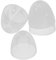 BIUDECO 4pcs Wide Neck Bottle Caps Replacement Dust Covers for Milk Bottles Secure for Only