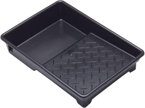 9 Inch Professional Plastic Roller Trays Decorators Painting Paint Tray Pack of 4