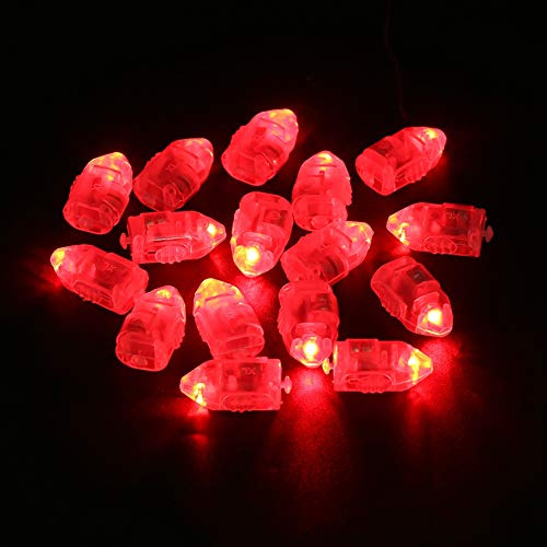GeluEla Mini luci LED per artigianato, mini lampadine a LED alimentate a batteria con interruttore impermeabile per lanterne di carta, palloncini, matrimoni, Natale, compleanni, feste di Halloween