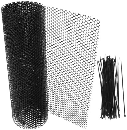 VICASKY Balkon Sicherheitsnetz Hdpe Schutznetz Treppen Geländer Netz Balkonabsicherung rutschfest Robust Outdoor Schutznetz für Haustiere und Installieren