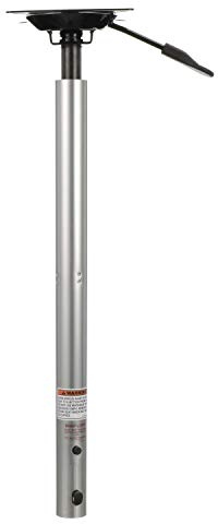 Attwood SP-39204 Snap-Lock 1.77-Inch Post, Adjustable Height, 24 to 30 Inches High, Power Pedestal, Integrated Seat Mount