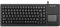 CHERRY G84-5500 XS, Teclado Compacto con Touchpad, Distribución UE (QWERTY), Con Cable (Puerto USB-A), Interruptores Mecánicos CHERRY ML, Negro
